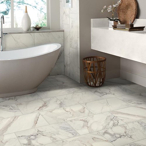 Bathroom Porcelain Marble Tile - 3 Kings Flooring in Ft. Wayne, IN